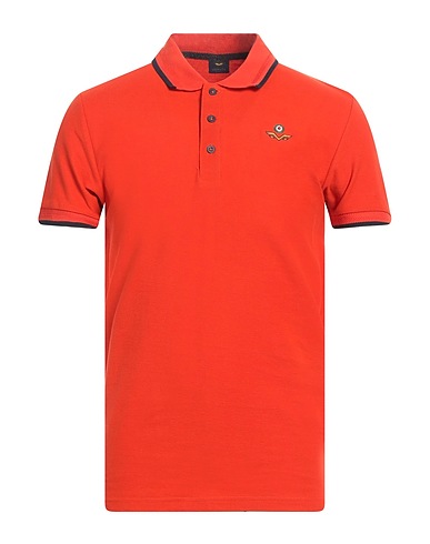 ARMATA DI MARE Poloshirt Orange 100% Baumwolle