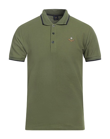 ARMATA DI MARE Polo Vert militaire 100% Coton
