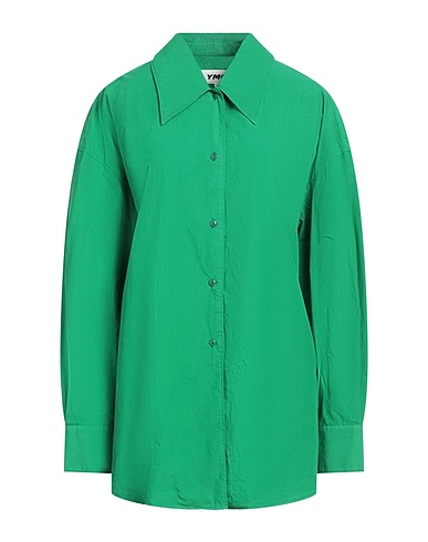YMC YOU MUST CREATE Solid colour shirts & blouses Green 100% Cotton