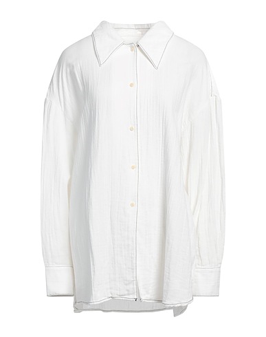 YMC YOU MUST CREATE Solid color shirts & blouses White 100% Cotton