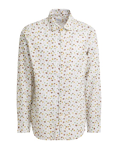 EDIZIONI LIMONAIA Patterned shirt Off white 100% Cotton