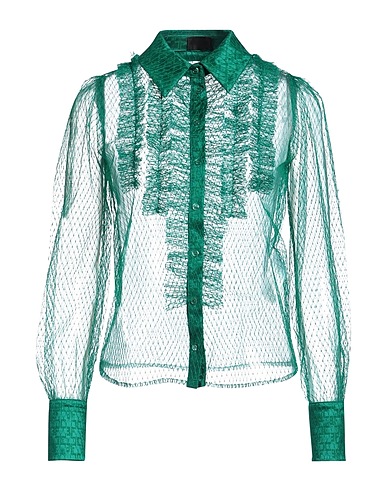 ELISABETTA FRANCHI Hemden Grün 100% Polyamid