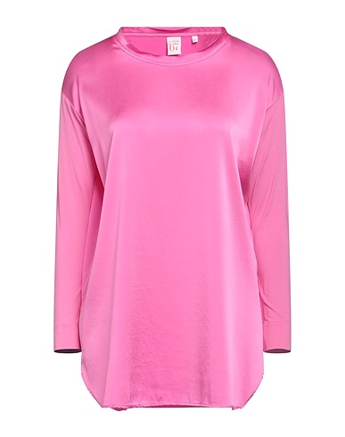 ARCHIVIO '67 Top Fuchsia 93% Silk, 7% Elastane