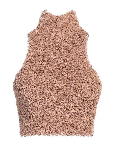 ELISABETTA FRANCHI Top Light brown 100% Polyamide