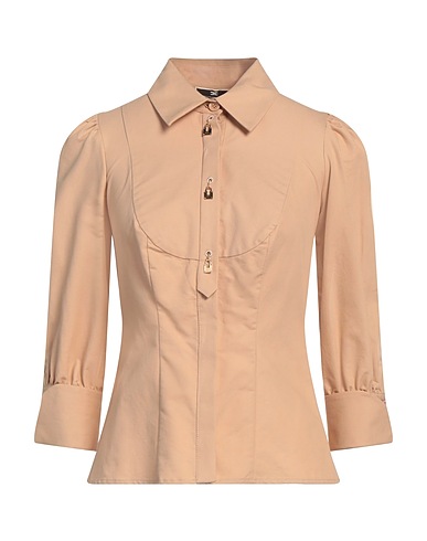 ELISABETTA FRANCHI Shirts Sand 100% Cotton