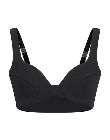 ELISABETTA FRANCHI Top Black 86% Recycled polyacrylic, 14% Elastane