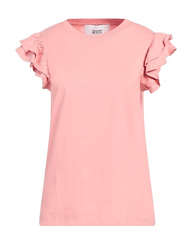 SILVIAN HEACH T-shirt Pink 100% Cotton