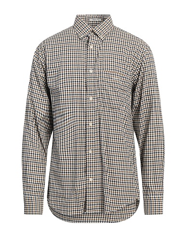 GANT Checked shirt Midnight blue 100% Cotton
