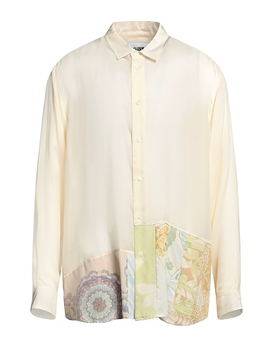 MAGLIANO Patterned shirt 100% Cupro, Silk