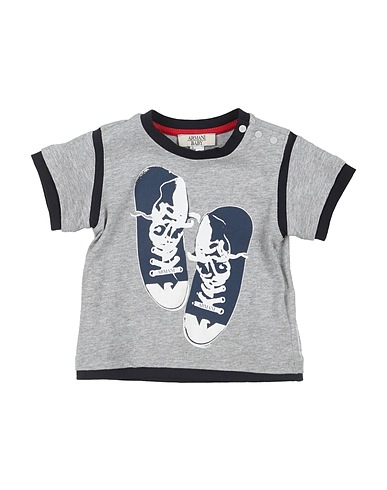 EMPORIO ARMANI T-shirt Grey 100% Cotton