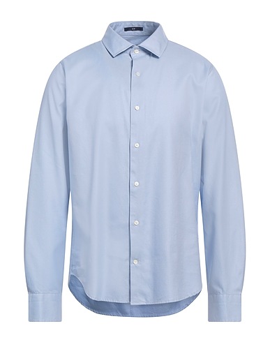 GANT Einfarbiges Hemd Hellblau 100% Baumwolle