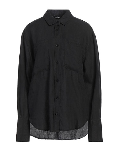 ANINE BING Linen shirt Black 100% Linen