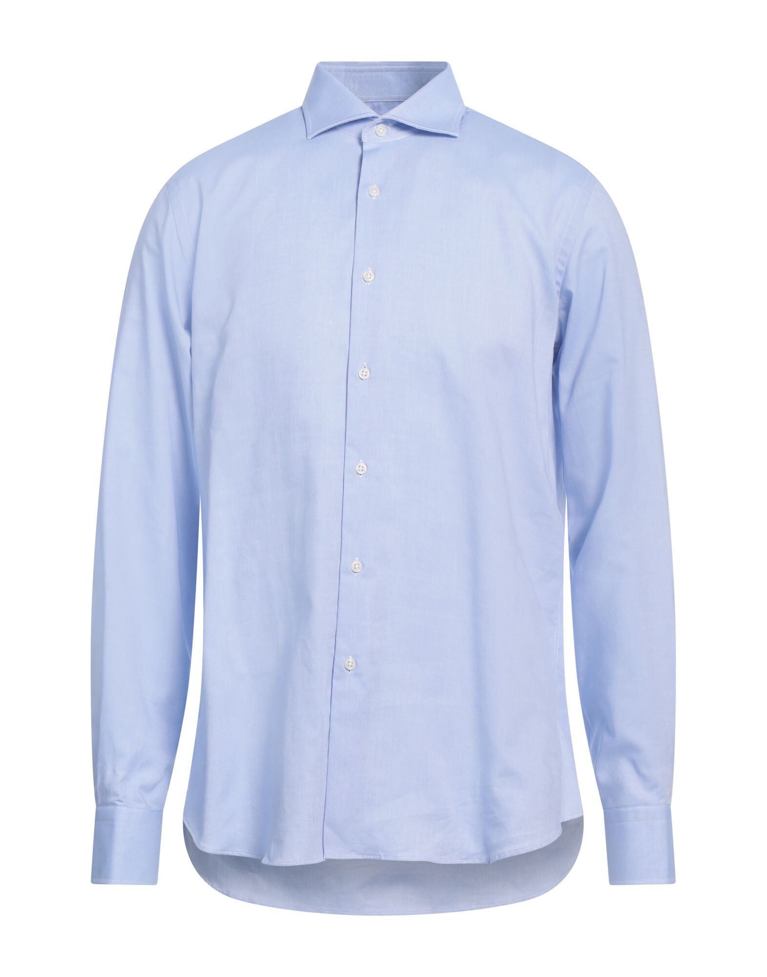 ALESSANDRO GHERARDI | Light grey Men's Solid Color Shirt | YOOX
