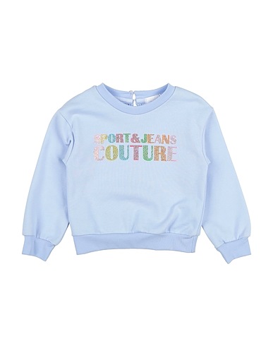 FUN & FUN Sweatshirt Pastel blue 95% Cotton, 5% Elastane
