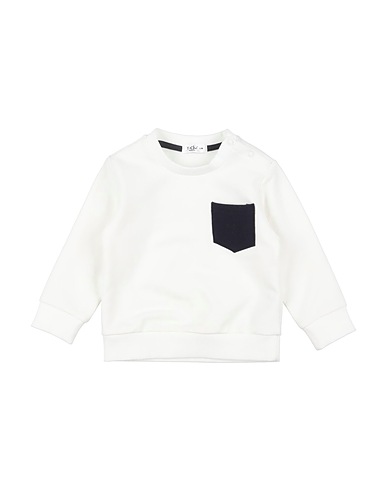 Y-CLÙ Sweatshirt White 95% Cotton, 5% Elastane