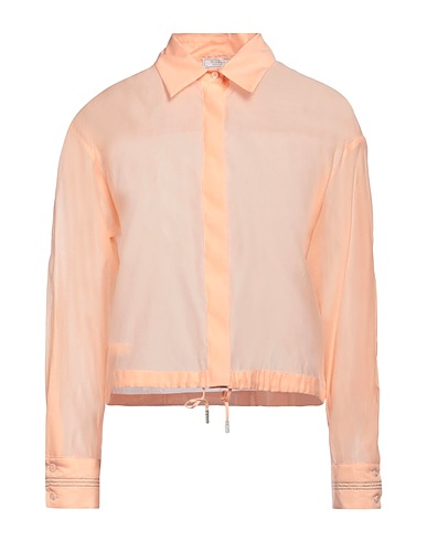 PESERICO Shirts Apricot 67% Cotton, 33% Silk