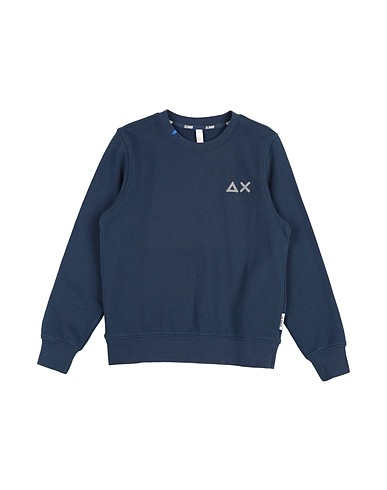 SUN 68 Sweatshirt Navy blue 100% Cotton