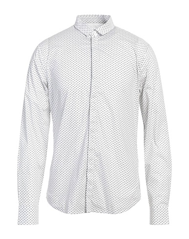 ARMANI EXCHANGE Patterned shirt 97% Cotton, 3% Elastane