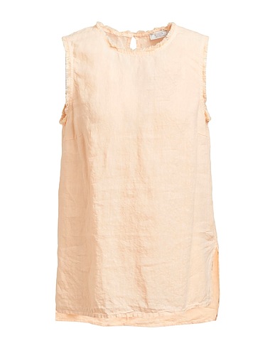 PESERICO Top Orange 100% Linen