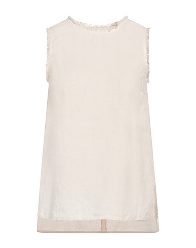 PESERICO Top Ivory 100% Linen