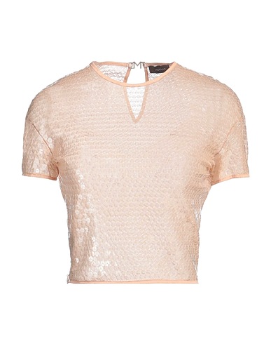 MUGLER Top Beige 83% Polyamide, 17% Elastane