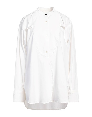 VICTORIA BECKHAM Solid color shirts & blouses White 100% Cotton