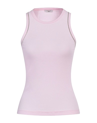 PESERICO Vest Pink 90% Cotton, 10% Elastane