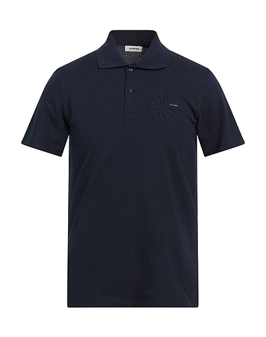 SANDRO Polo shirt Navy 100% Cotton
