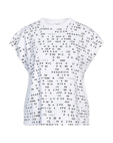 PESERICO T-shirt Bianco 95% Cotone, 5% Elastan