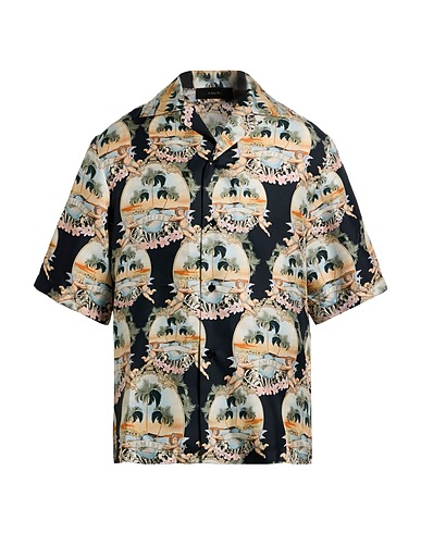 AMIRI Patterned shirt Black 100% Silk