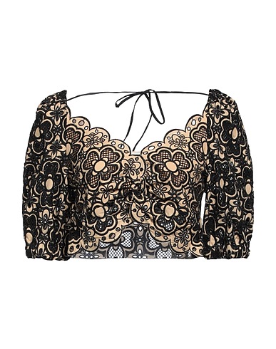 SANDRO Top Ivory 100% Cotton
