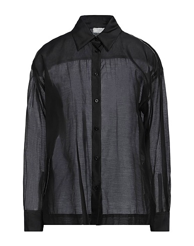 PESERICO Camicie Nero 67% Cotone, 33% Seta