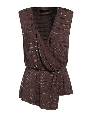 EMMA & GAIA Top Chocolate brown 100% Viscose
