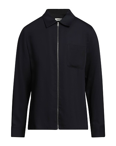 SANDRO Solid colour shirt 67% Lyocell, 33% Viscose