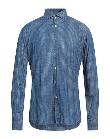 XACUS Denim shirt Blue 100% Cotton