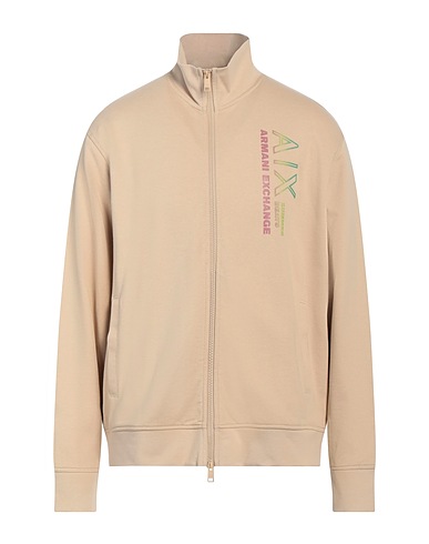 ARMANI EXCHANGE Felpa Beige 100% Cotone, Elastan
