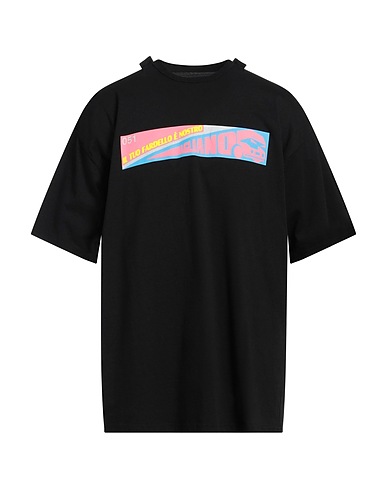MAGLIANO T-shirt Nero 100% Cotone, Elastan