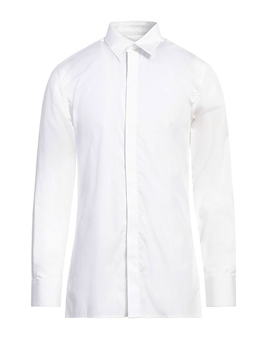 GIVENCHY Solid colour shirt White 100% Cotton