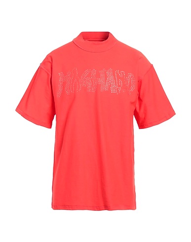 MAGLIANO T-shirt Coral 100% Cotton, Elastane