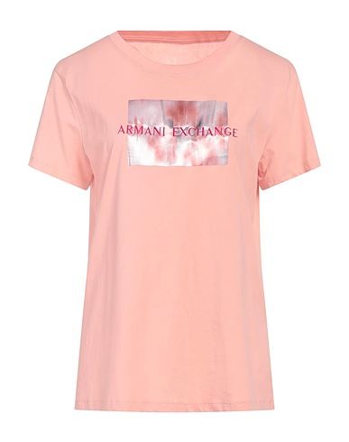 ARMANI EXCHANGE T-Shirt Hellrosa 100% Baumwolle