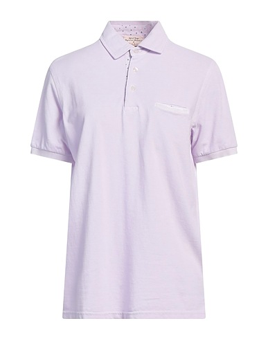 HERITAGE Poloshirt Lila 100% Baumwolle