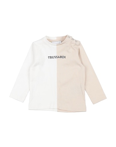 TRUSSARDI JUNIOR T-shirt Beige 100% Cotton