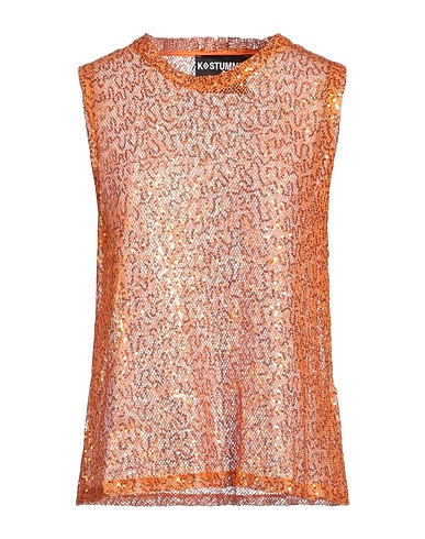 KOSTUMNº1 GENYAL! Top Orange 90% Nylon, 10% Lurex®