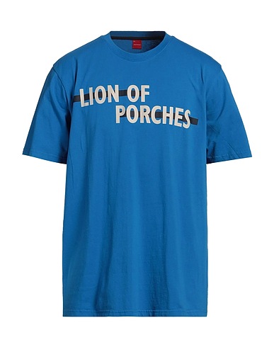 LION OF PORCHES T-shirt Midnight blue 100% Cotton