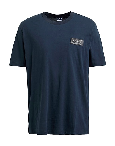 EA7 T-shirt Navy 100% Cotton