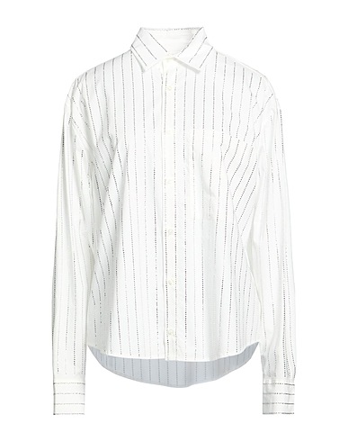 GIUSEPPE DI MORABITO Shirts BIANCO 97% Cotton, 3% Elastane