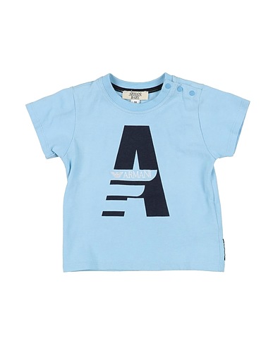 EMPORIO ARMANI T-shirt Sky blue 100% Cotton
