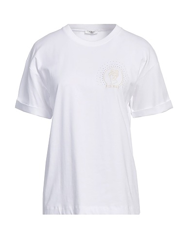 PESERICO T-shirt White 95% Cotton, 5% Elastane