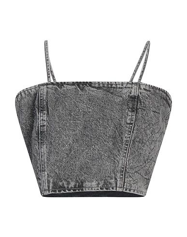 ROTATE BIRGER CHRISTENSEN Top Grey 100% Cotton