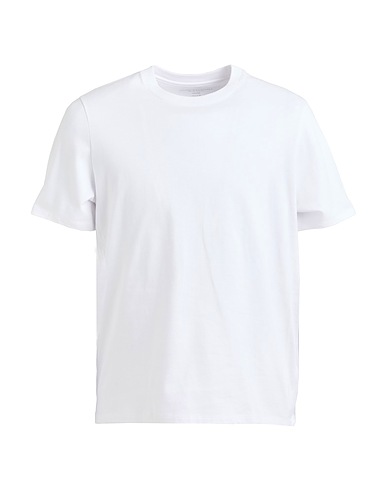 MAJESTIC FILATURES Basic T-Shirt White 100% Organic cotton